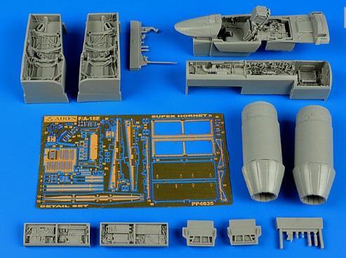 1/48 F/A18E Super Hornet Detail Set For HSG