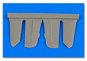 1/48 Bf109F Control Surfaces For ZVE