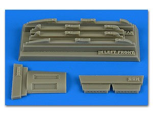 1/48 Su17M3/M4 Fitter K Empty Chaff/Flare Dispensers For HBO
