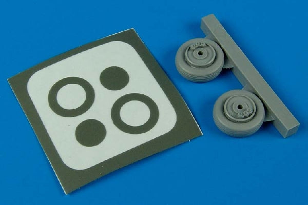 1/72 SAAB Tunnan J/S 29 Wheels & Paint Masks For HLR