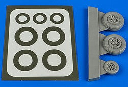 1/72 Sea Vixen Wheels & Paint Masks