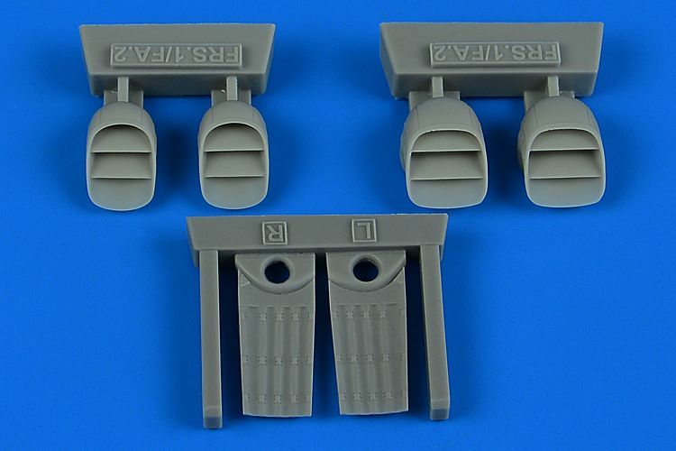 1/72 Sea Harrier FRS1/FA2 Exhaust Nozzles For ARX