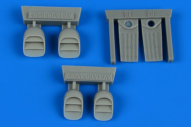 1/72 Harrier AV8A/GR1/GR3 Exhaust Nozzles For ARX