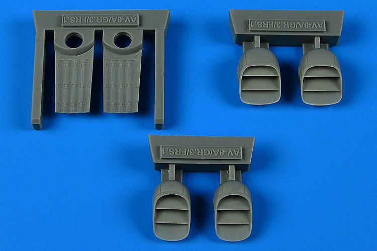 1/72 Harrier AV8A/GR1/GR3/FRS1 Exhaust Nozzles For ITA
