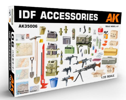 1/35 IDF Accessories (Plastic Kit)