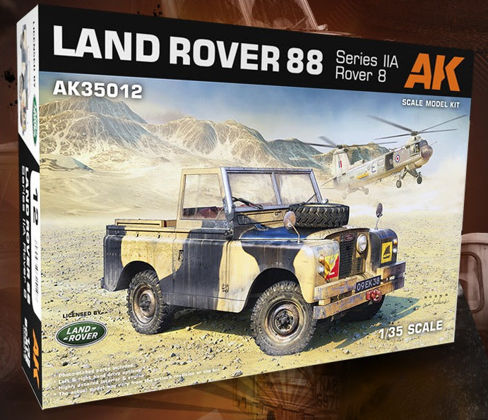 1/35 Land Rover 88 Series IIA Rover 8 Vehicle (Plastic Kit)