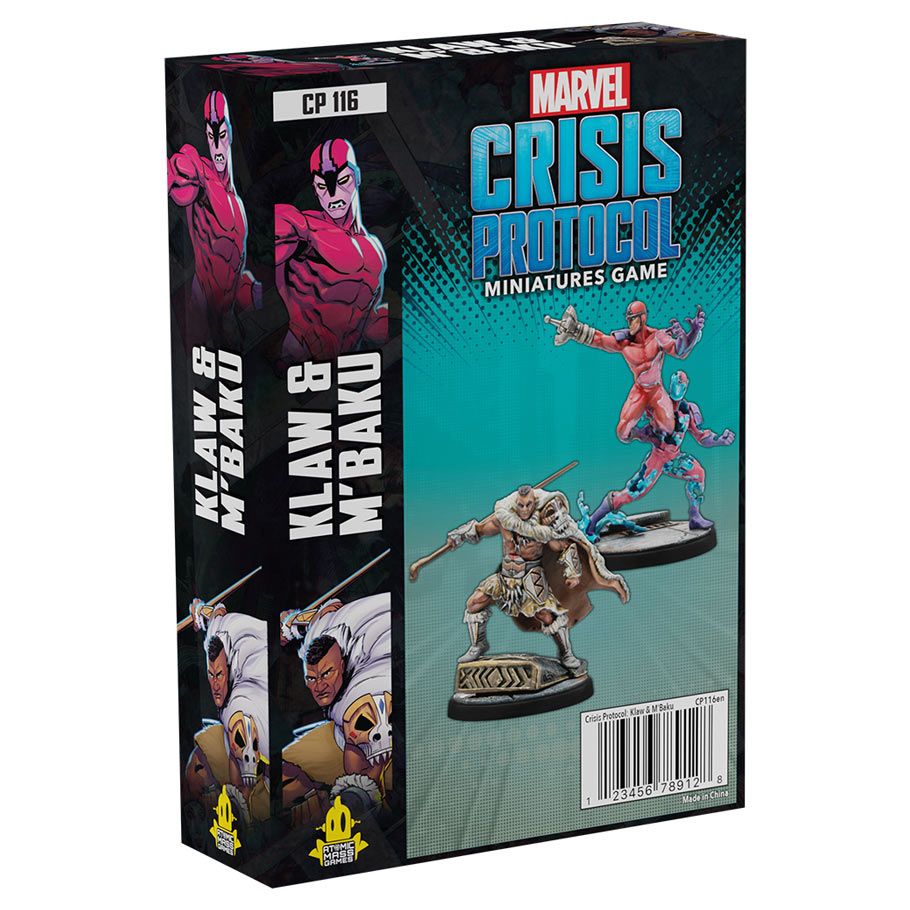 Marvel Crisis Protocol: Klaw and M'Baku Character Pack