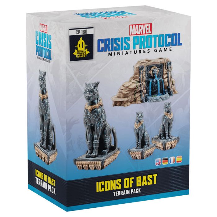 Marvel Crisis Protocol: Icons Of Bast Terrain Pack - Cats In Hat Inc.