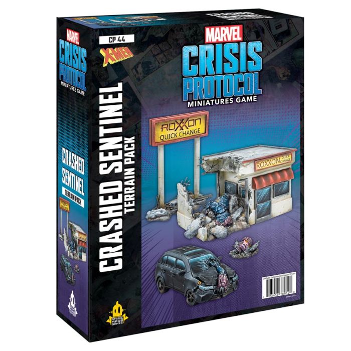 Marvel Crisis Protocol: Crashed Sentinel Terrain Expansion - Cats In Hat Inc.