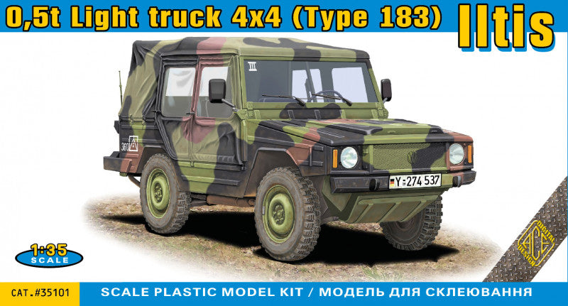 1/35 Iltis 0.5-Ton 4x4 Type 183 Light Truck