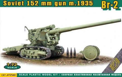 1/72 Soviet BR2 152mm Mod 1935 Heavy Gun