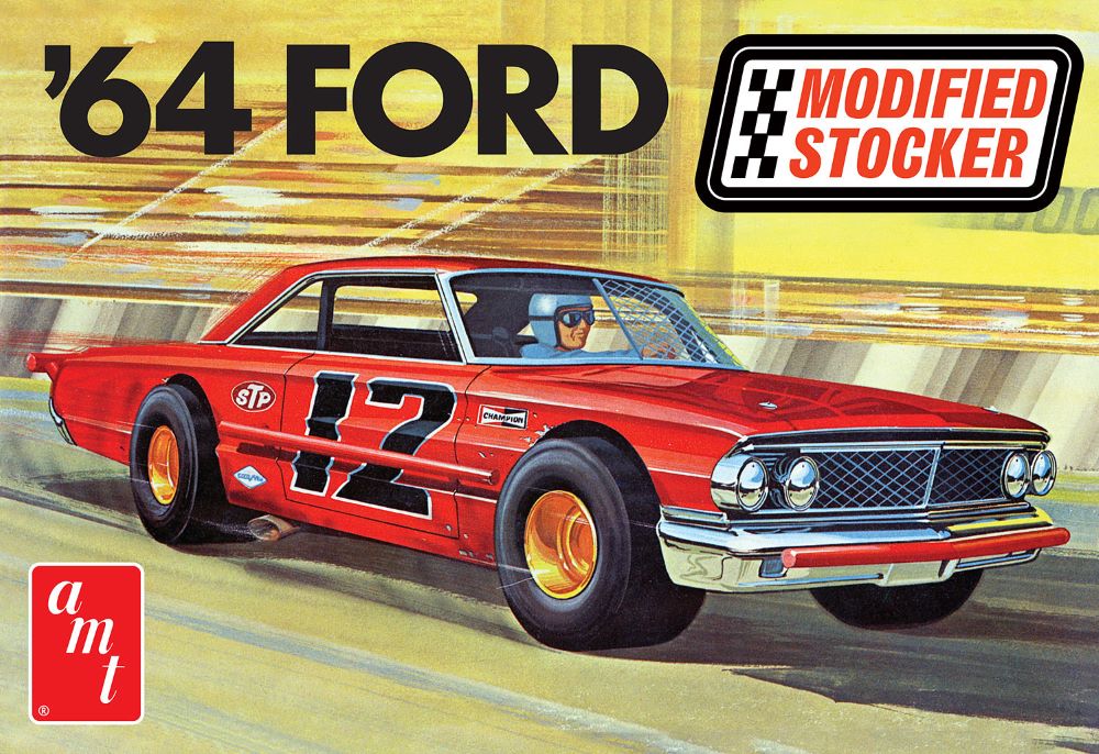1/25 1964 Ford Galaxie Modified Stocker Race Car