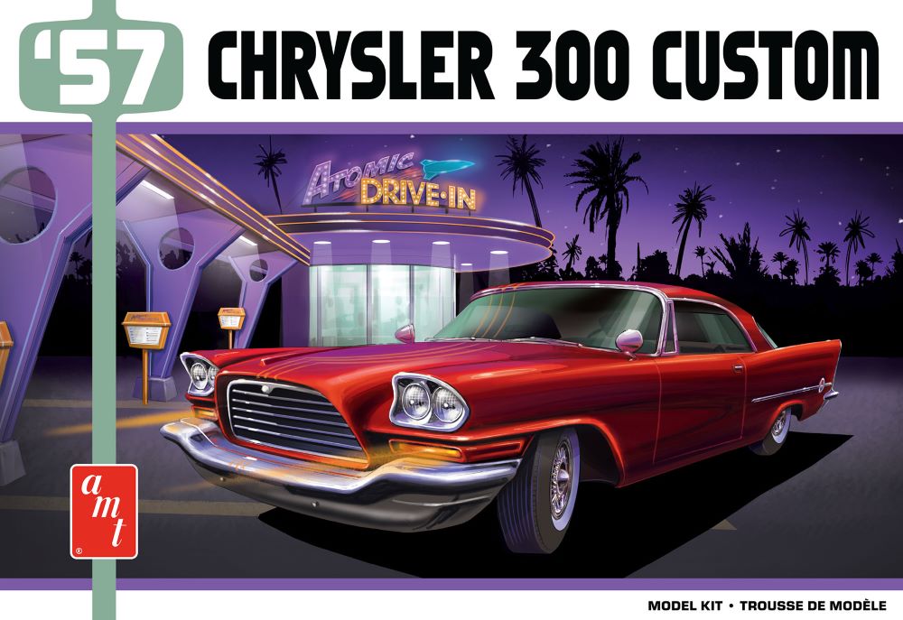 1/25 1957 Chrysler 300 Custom Version Car