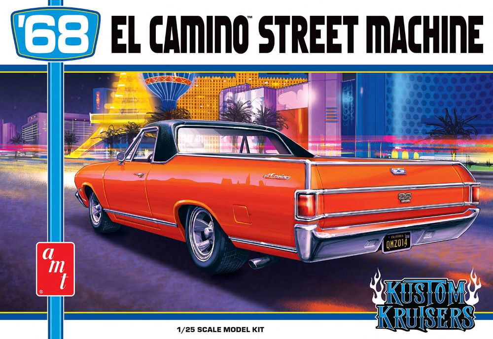 1/25 1968 Chevy El Camino Street Machine