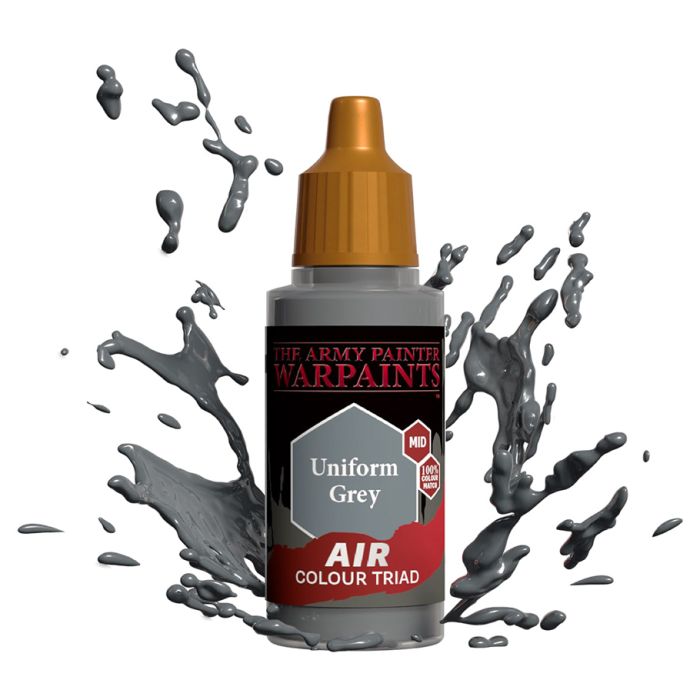 Warpaints: Air: Acrylic: Uniform Grey 18ml - Cats In Hat Inc.