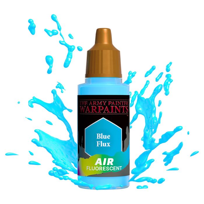 Warpaints: Air: Fluorescent: Blue Flux 18ml - Cats In Hat Inc.