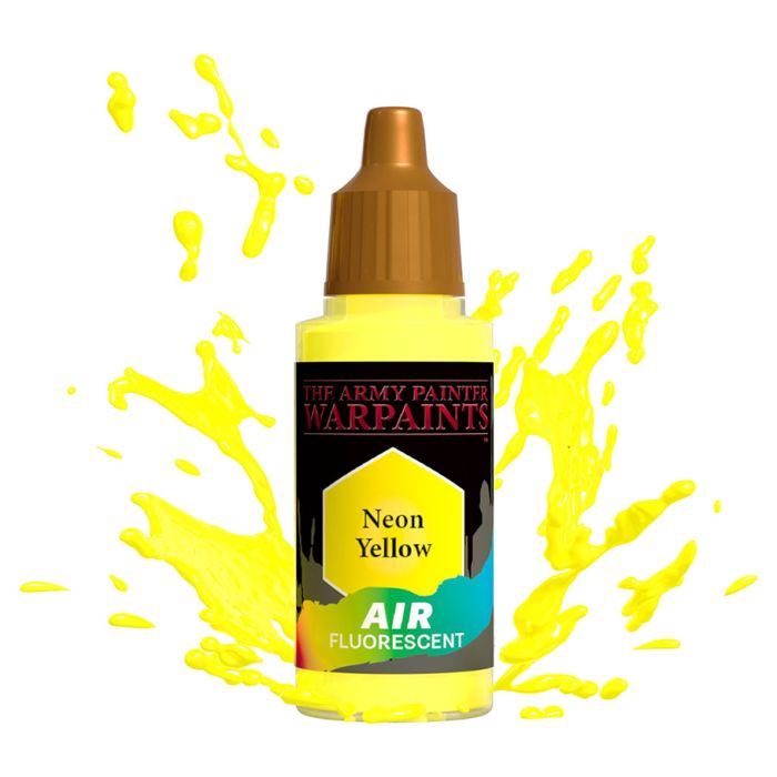 Warpaints: Air: Fluorescent: Neon Yellow 18ml - Cats In Hat Inc.