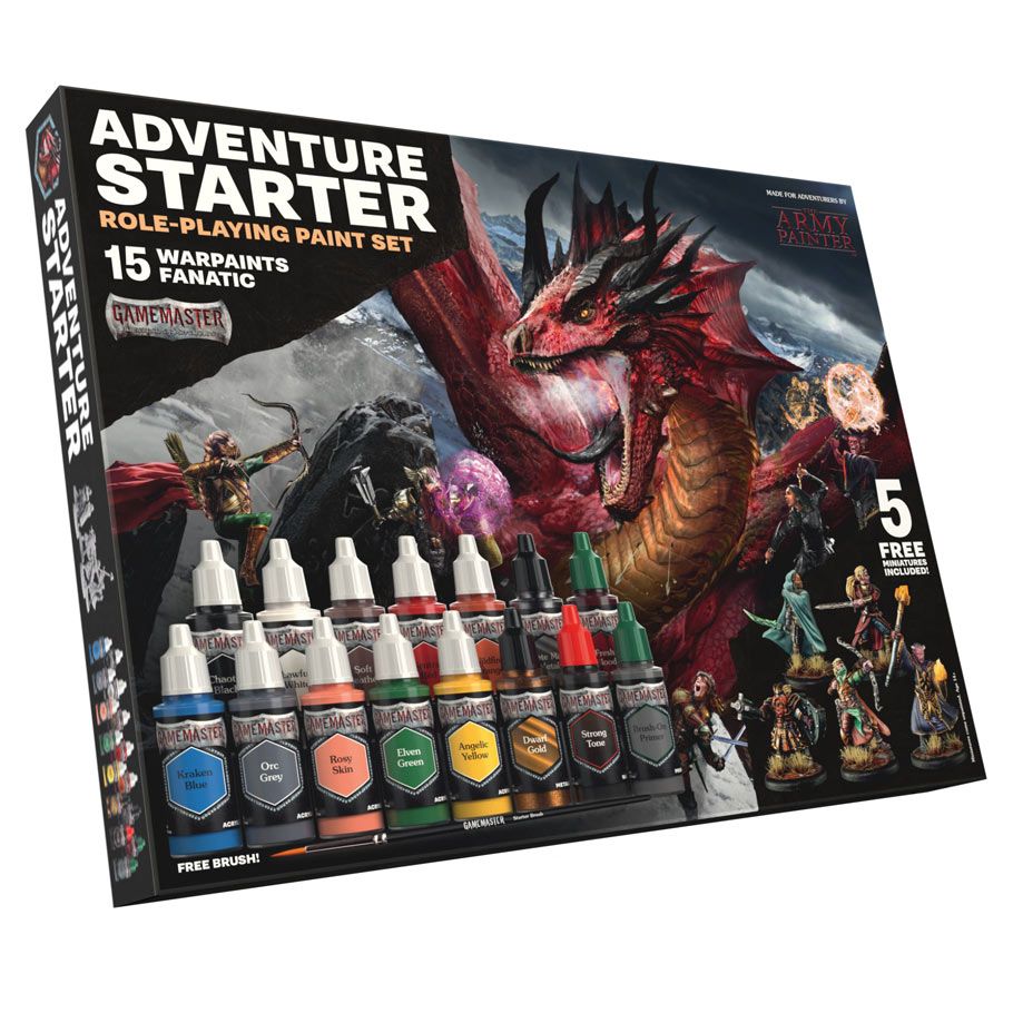 GameMaster: Adventure Starter RPG Paint Set By The Army Painter APS