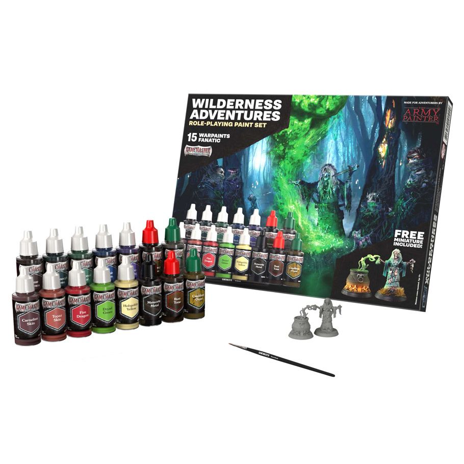 GameMaster: Wilderness Adventures RPG Paint Set By The Army Painter APS