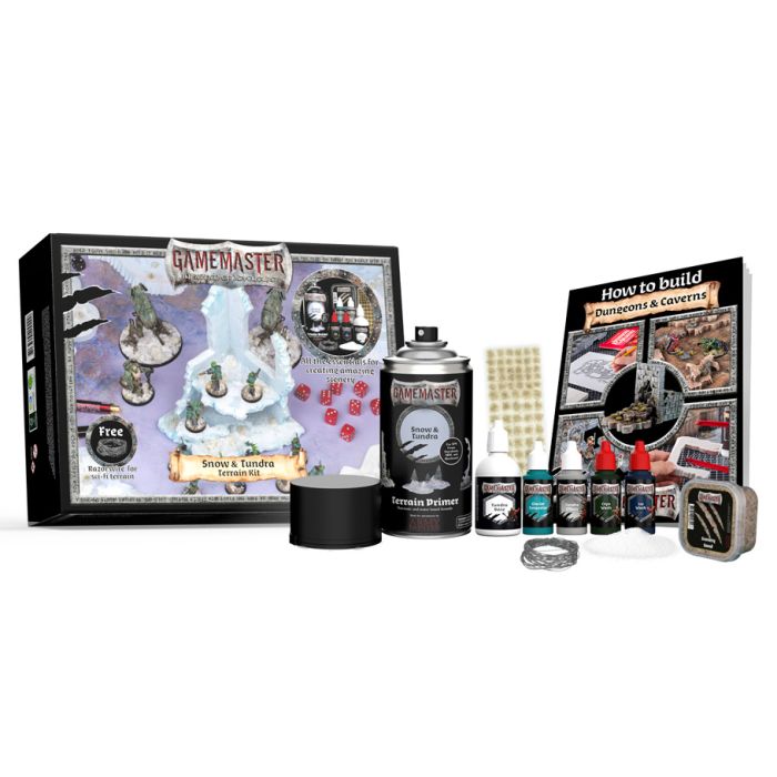 GameMaster: Snow & Tundra Terrain Kit - Cats In Hat Inc.