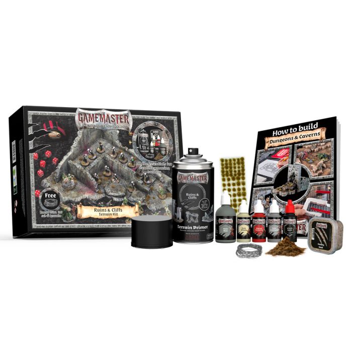 GameMaster: Ruins & Cliffs Terrain Kit - Cats In Hat Inc.