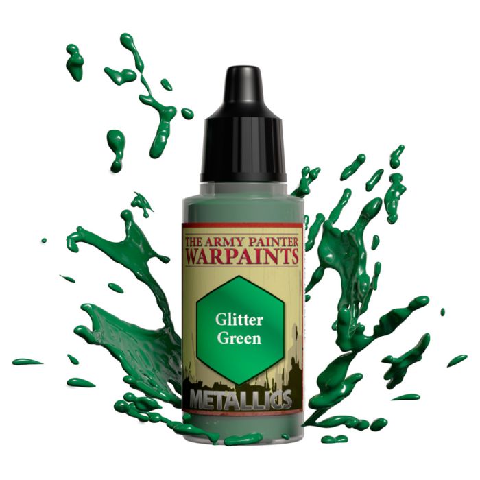 Warpaints: Metallic: Glitter Green 18ml - Cats In Hat Inc.