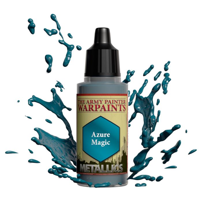 Warpaints: Metallic: Azure Magic 18ml - Cats In Hat Inc.