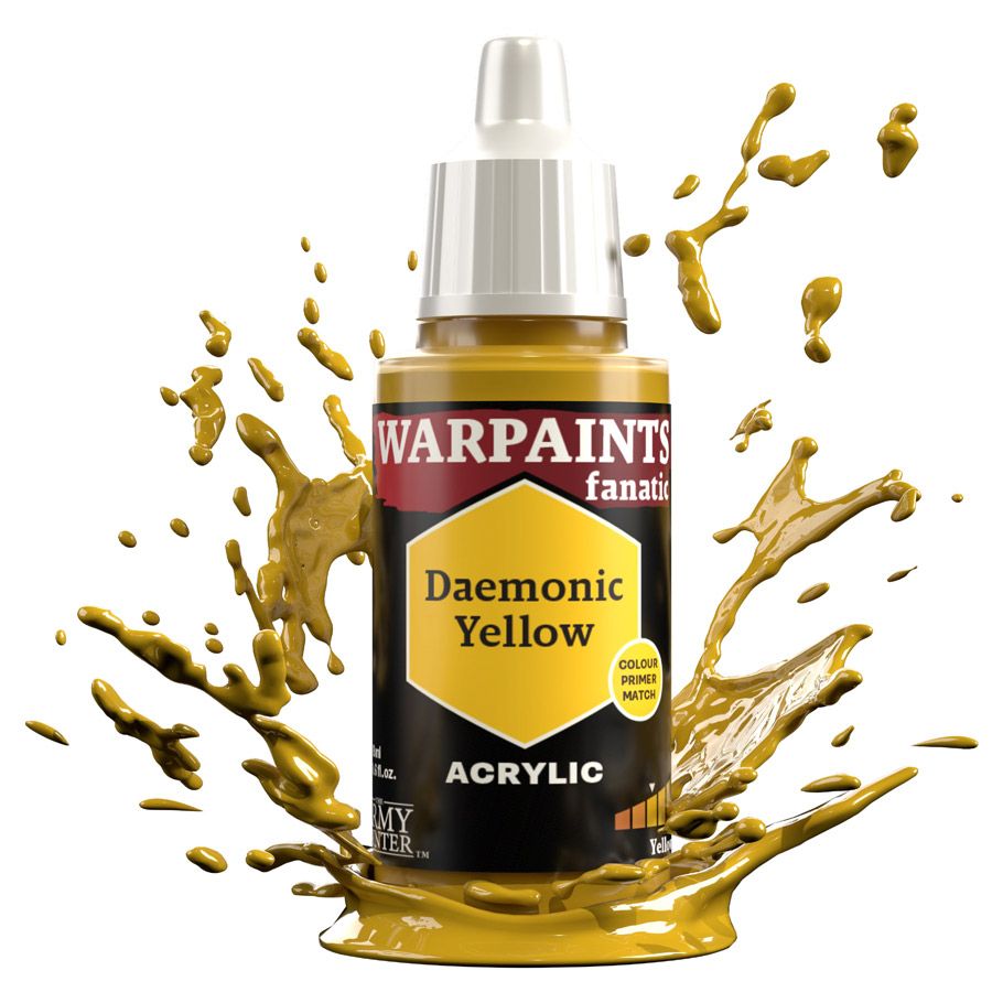 Warpaints Fanatic: Daemonic Yellow 18ml - Cats In Hat Inc.