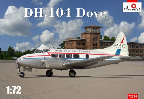1/72 DH104 Dove Air Charter Passenger Airliner