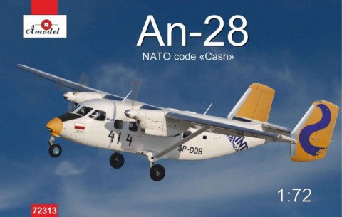 1/72 An28 NATO Code Twin-Turboprop Light Transport & Passenger Aircraft