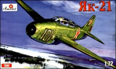 1/72 Yak21 Soviet Jet Fighter
