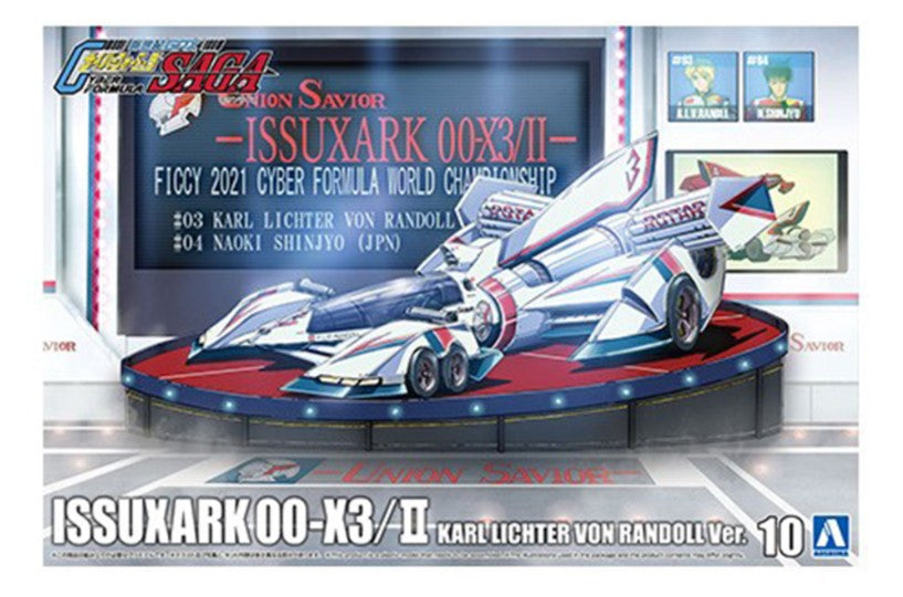 1/24 Future GPX Cyber Formula Issuxark 00X3/II Race Car w/Karl Lichter Von Randoll Figure