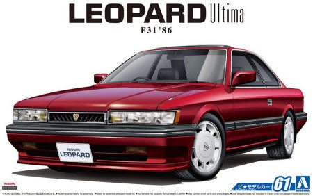 1/24 1986 Nissan Leopard Ultima F31 2-Door Car