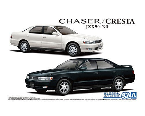1/24 1993 Toyota Chaser/Cresta JZX90 4-Door Car