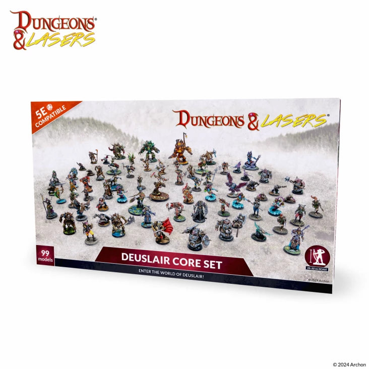 Dungeons & Lasers: Deuslair Core Figures Set 28-32mm (99)