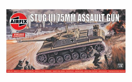 1/76 StuG III Tank w/75mm Assault Gun