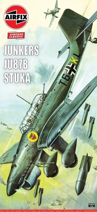 1/24 Junkers Ju87B Stuka Aircraft