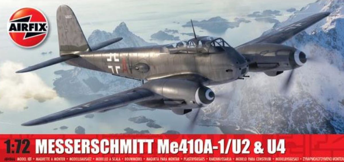 1/72 Messerschmitt Me410A1/U2 & U4 Fighter (2 in 1)
