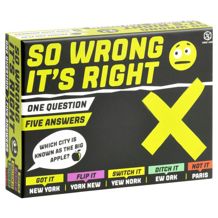 So Wrong It's Right - Cats In Hat Inc.