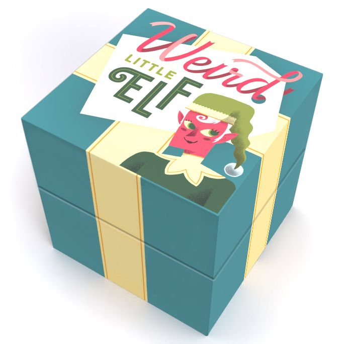 Weird Little Elf - Cats In Hat Inc.