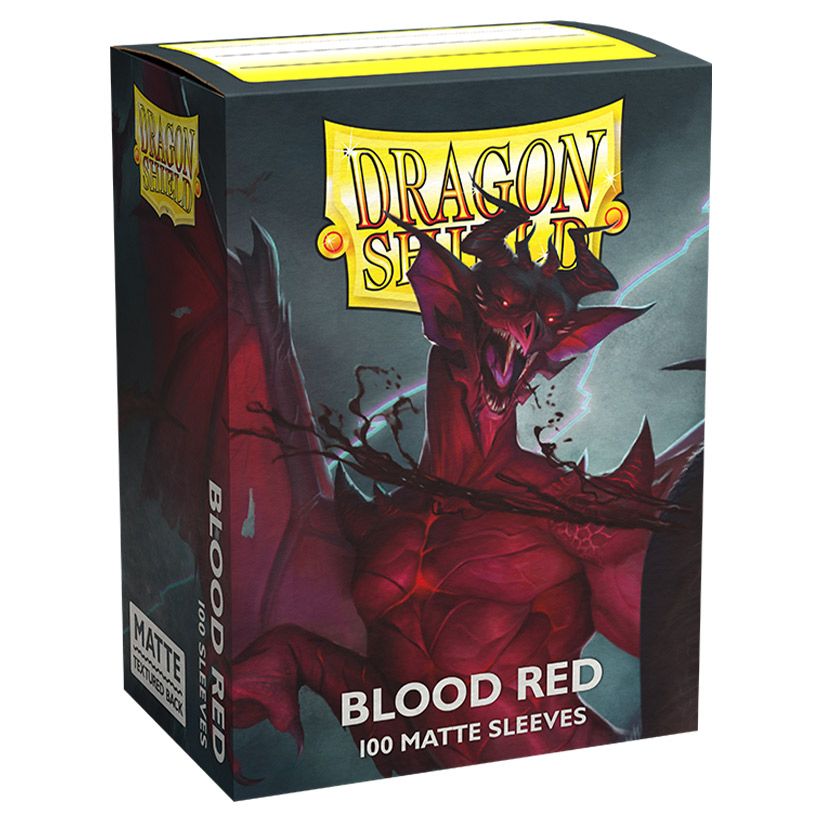 Deck Protector: Dragon Shield: Matte: Blood Red (100)