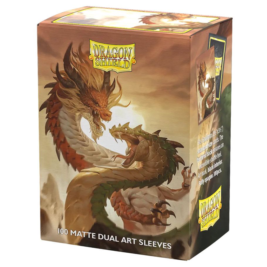 Deck Protector: Dragon Shield: Art: Dual Matte: Wood Snake (100)