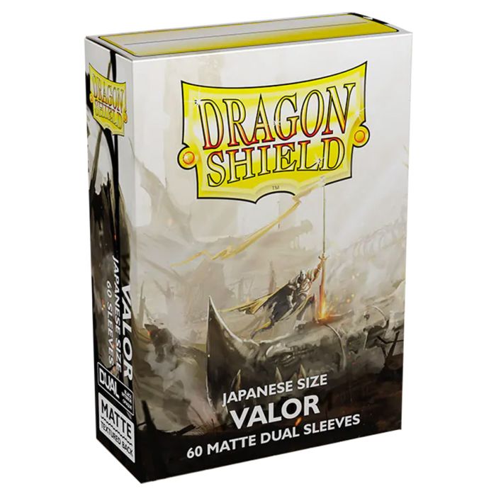 Deck Protector: Dragon Shield: Japanese: Dual Matte: Valor (60) - Cats In Hat Inc.