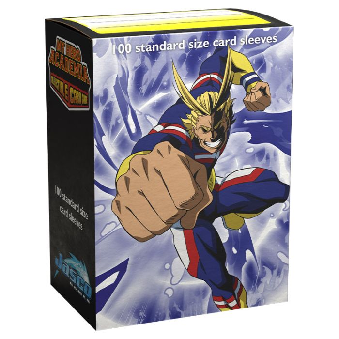 Deck Protector: Dragon Shield: Art: Matte: All Might Punch - Cats In Hat Inc.