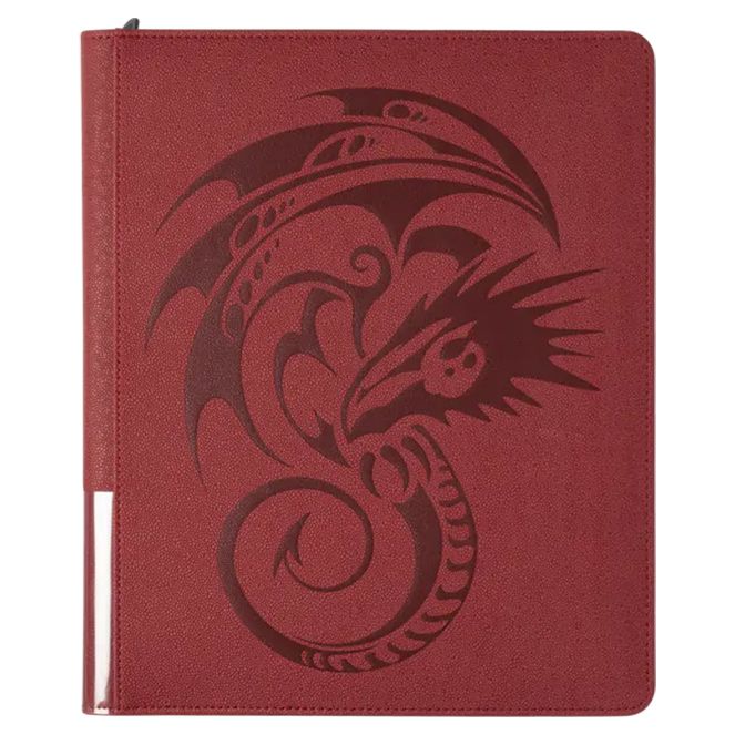 Binder: Dragon Shield: Zipster Blood Red - Cats In Hat Inc.