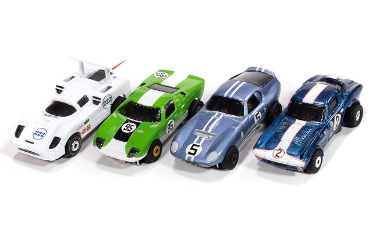HO Thunderjet GT Icons Slot Car Assortment - Series 1 (8 Total)