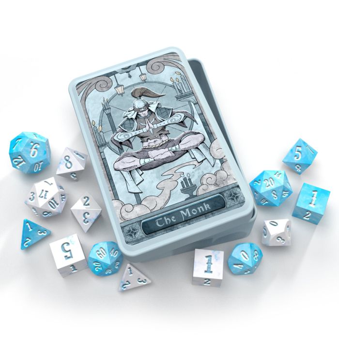 RPG Class Dice Set: Monk (14) - Cats In Hat Inc.
