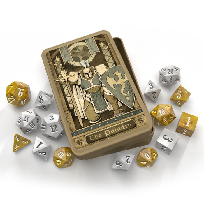 RPG Class Dice Set: Paladin (15) - Cats In Hat Inc.