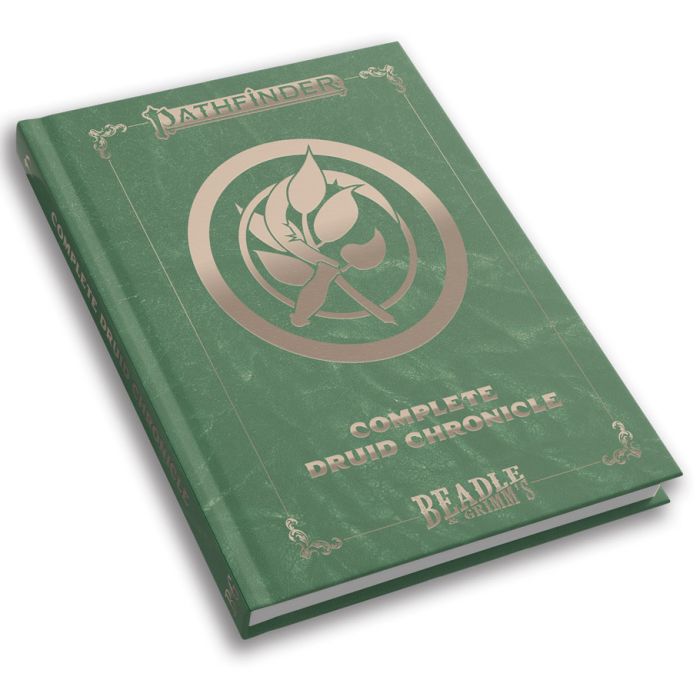 Pathfinder 2E: Complete Druid Chronicle Character Sheet - Cats In Hat Inc.