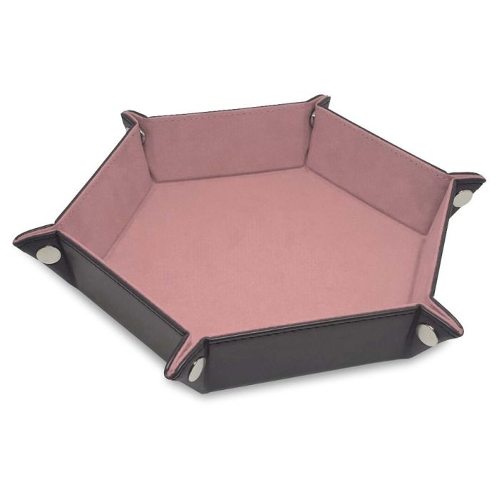 Dice Tray: LX: Hex: Pink - Cats In Hat Inc.